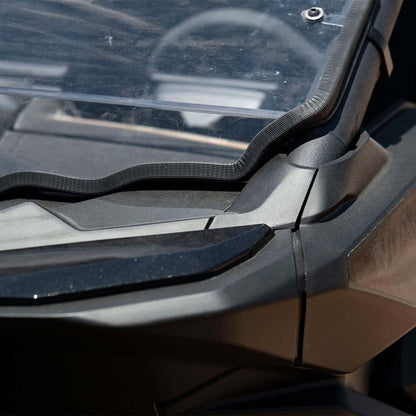 Can-Am Maverick R Polycarbonate Half Front Windshield - Polycarbonate Front Windshield