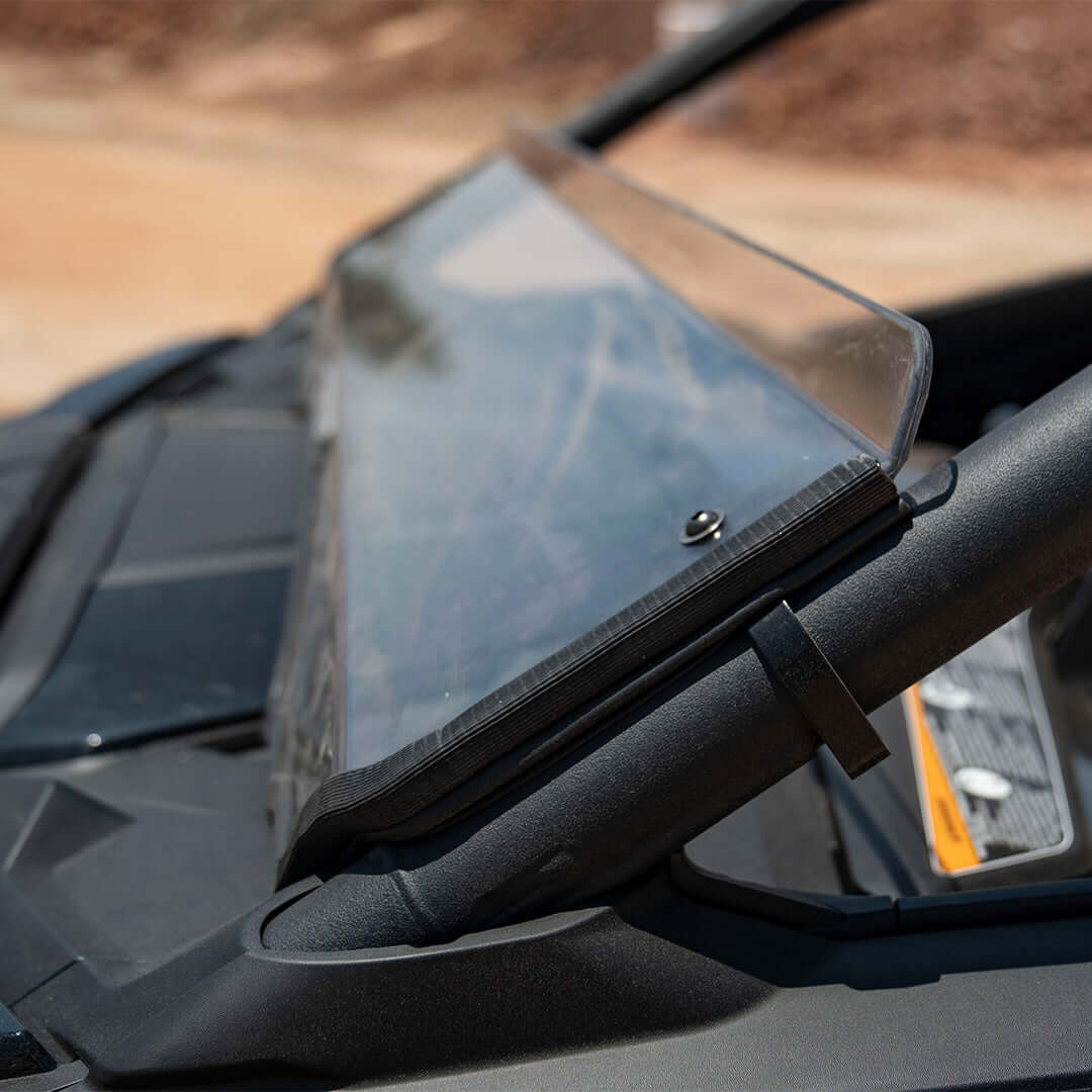Can-Am Maverick R Polycarbonate Half Front Windshield - Polycarbonate Front Windshield