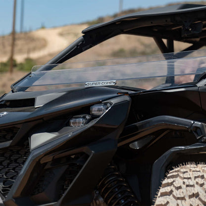 Can-Am Maverick R Polycarbonate Half Front Windshield - Polycarbonate Front Windshield