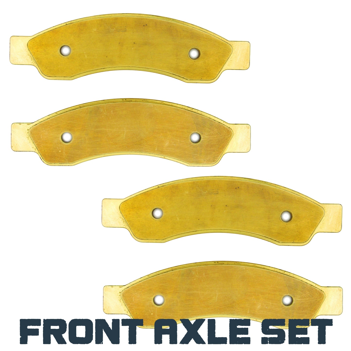 Can-Am Maverick R/R MAX 2024-2025 Front & Rear Brass Brake Pad Set - Front Axle Set - Vehicle Parts & Accessories