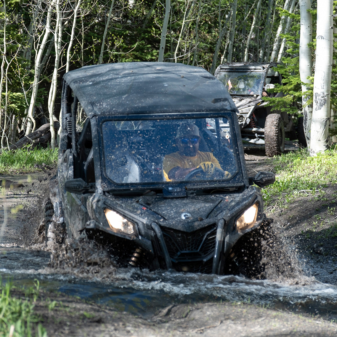 Can-Am Maverick Sport Front Windshield - Glass Front Windshield