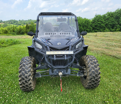 Can-Am Maverick Sport Max - 1 Pc Windshield w/Hard Coat and Vent Options - Windshields
