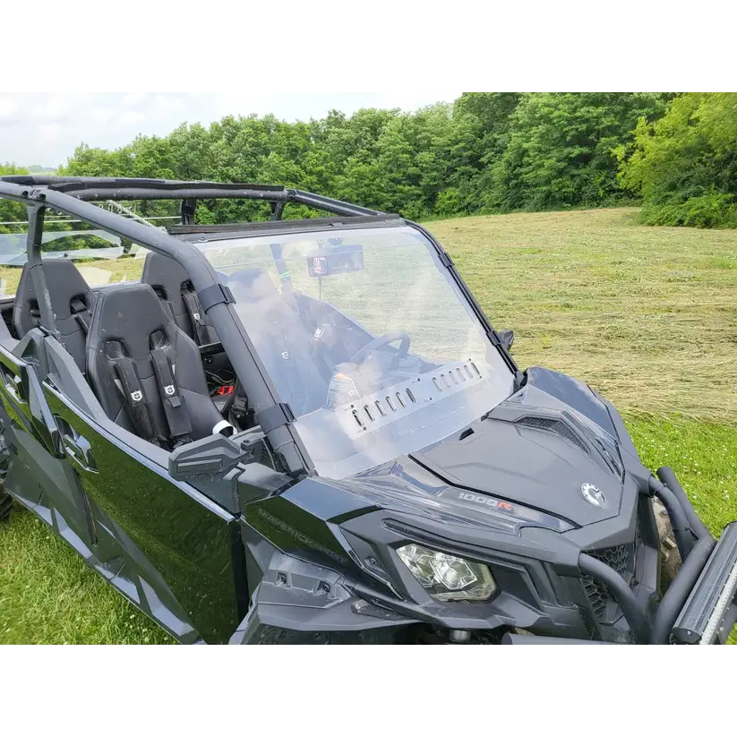 Can-Am Maverick Sport Max - 1 Pc Windshield w/Hard Coat and Vent Options