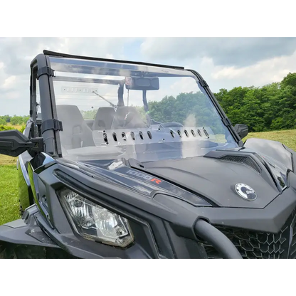 Can-Am Maverick Sport Max - 1 Pc Windshield w/Hard Coat and Vent Options