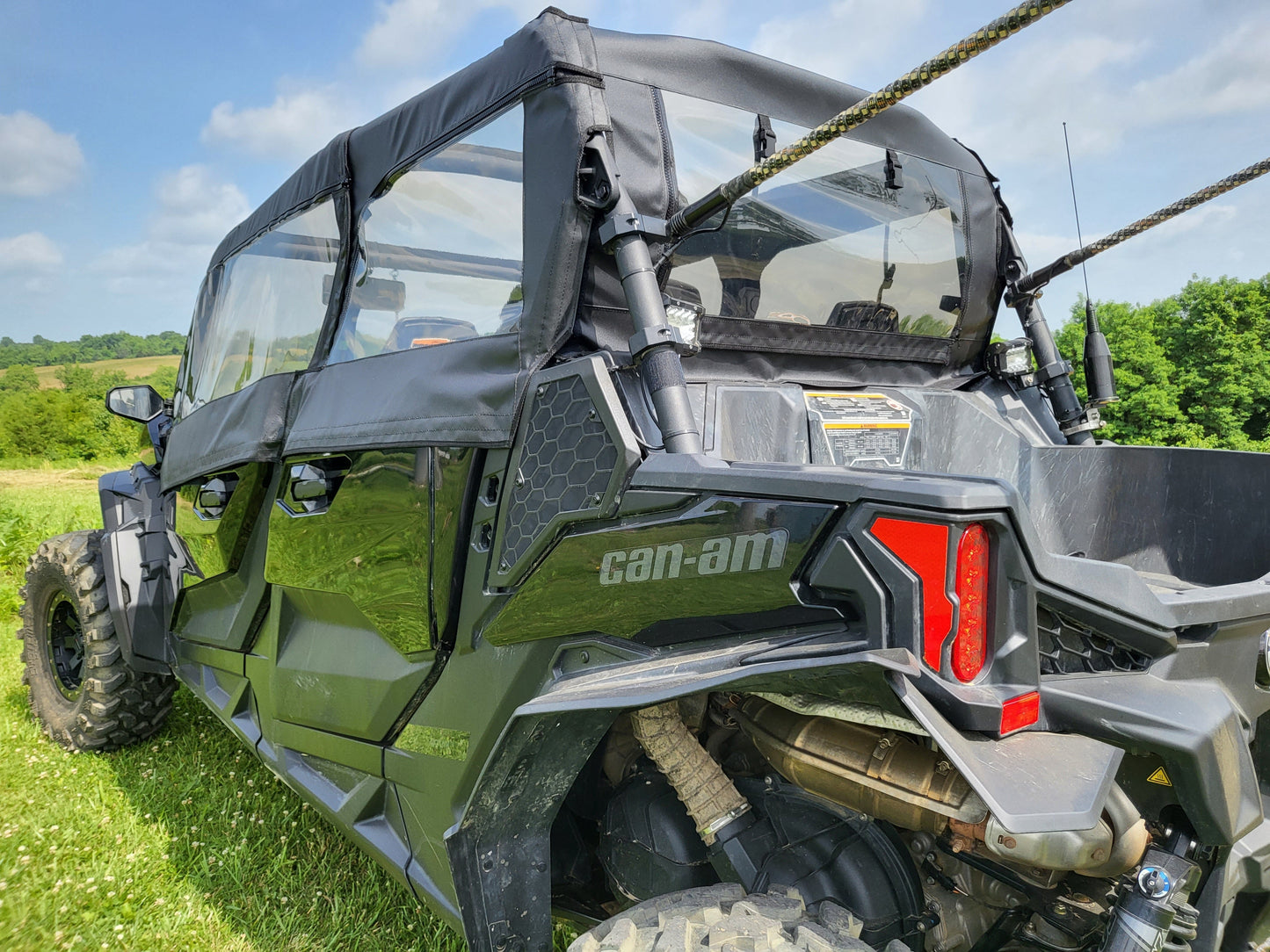 Can-Am Maverick Sport Max - Door/Rear Window Combo - Full Door/Back Panel