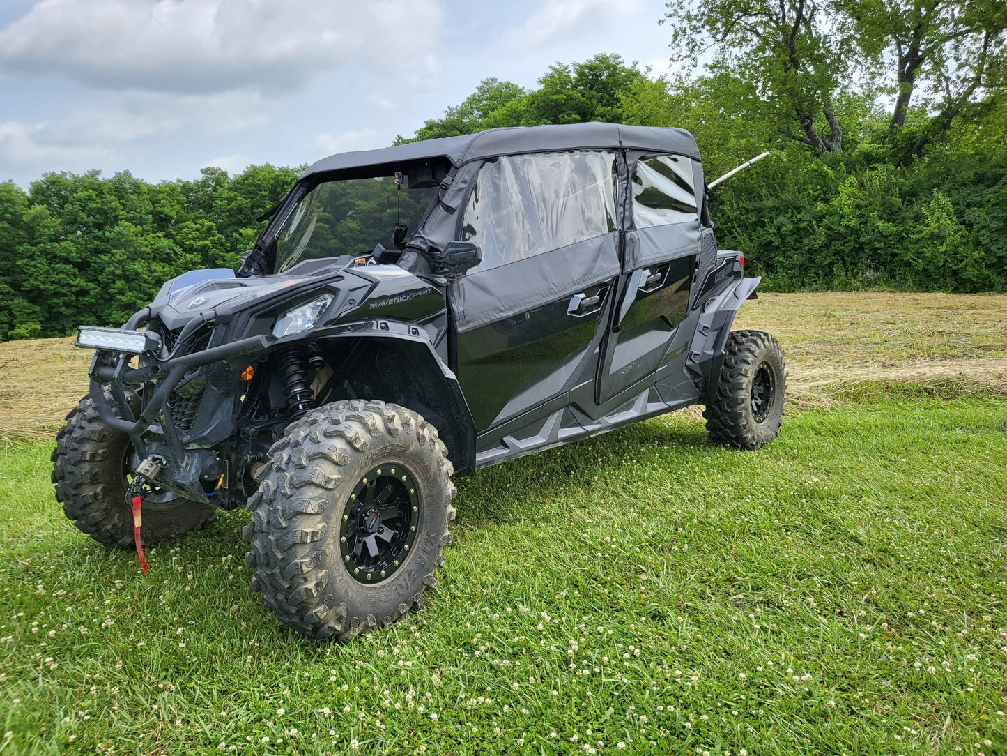 Can-Am Maverick Sport Max - Full Cab Enclosure For Hard Windshield - Full Cab Enclosure