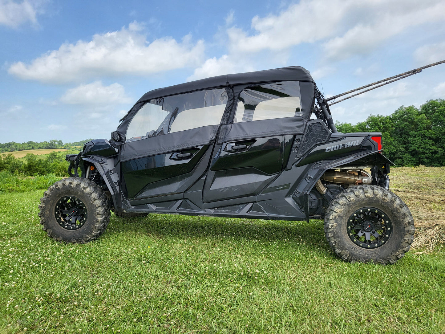 Can-Am Maverick Sport Max - Full Cab Enclosure For Hard Windshield - Full Cab Enclosure