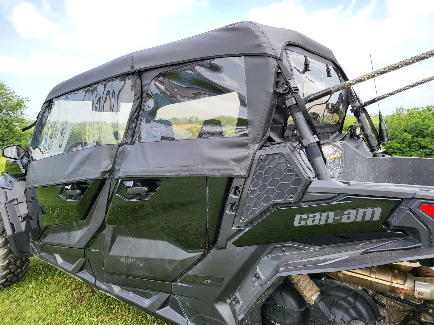 Can-Am Maverick Sport Max - Full Cab Enclosure For Hard Windshield - Full Cab Enclosure