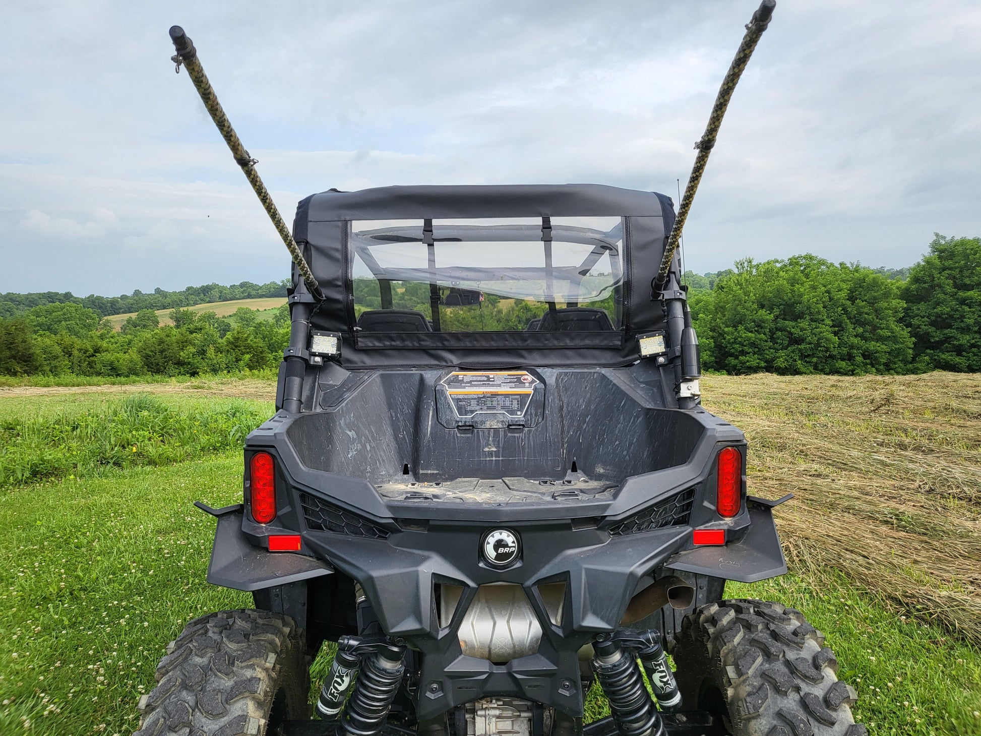 Can-Am Maverick Sport Max -Soft Back Panel - Back Panel