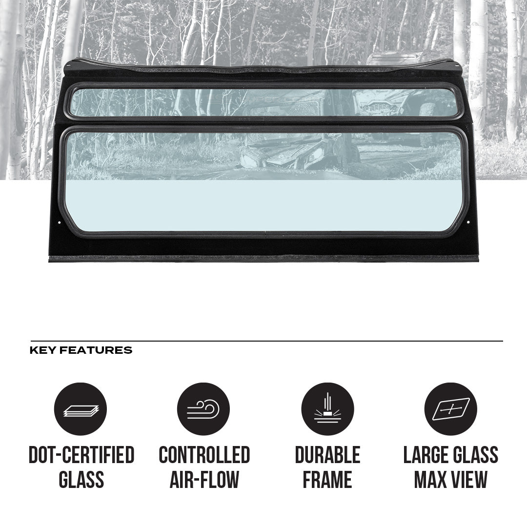 Can-Am Maverick Sport Tinted Rear Windshield - Rear Windshield