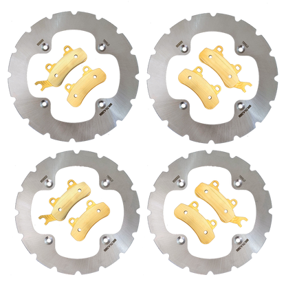Can-Am Maverick Sport/Trail 2018-2026 Ridge Rider Rotor and Pad Kit - Pad & Rotor Kit