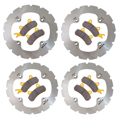 Can-Am Maverick Sport/Trail 2018-2026 Ridge Rider Rotor and Pad Kit - Ceramic Pad & Rotor Set - Pad & Rotor Kit