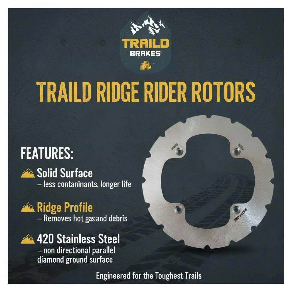 Can-Am Maverick X3 2017-2024 Ridge Rider Disc Brake Rotors - Brake Rotors