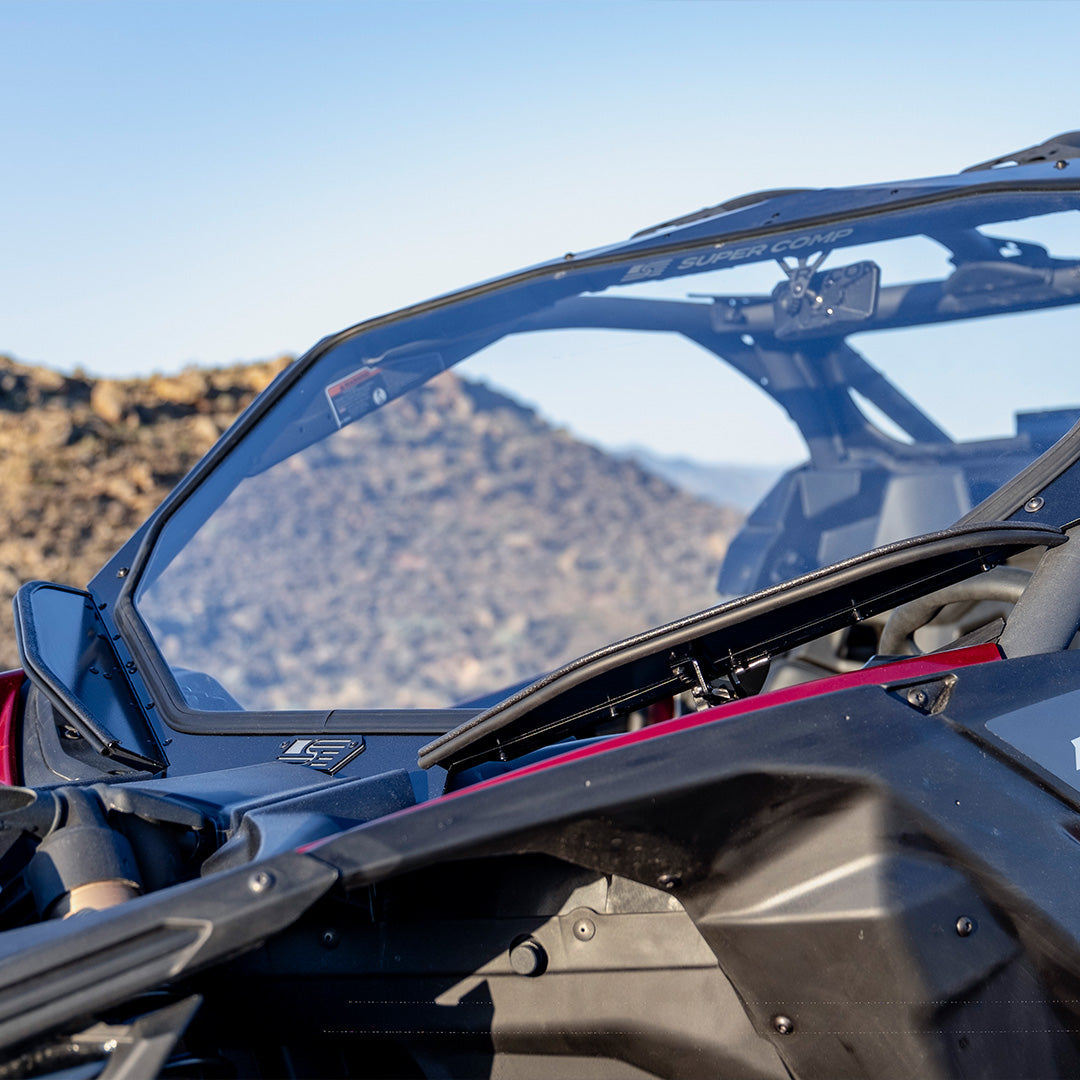 Can-Am Maverick X3 Glass Front Windshield - Glass Front Windshield