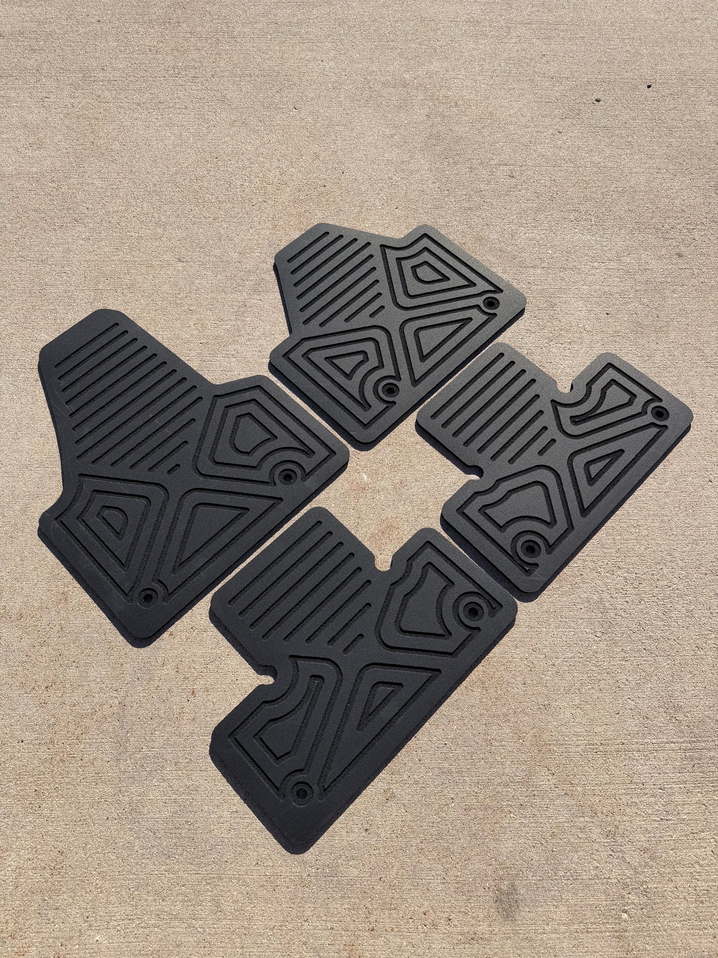 CAN-AM Maverick X3 HD 9mm Rubber Mats (2016 - current) - Floor Mat