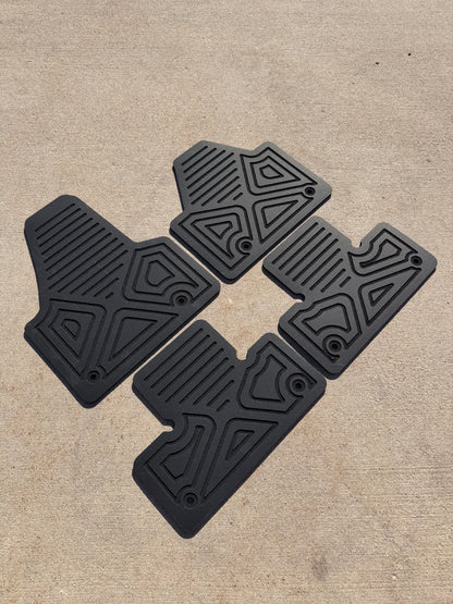 CAN-AM Maverick X3 HD 9mm Rubber Mats (2016 - current) - Floor Mat