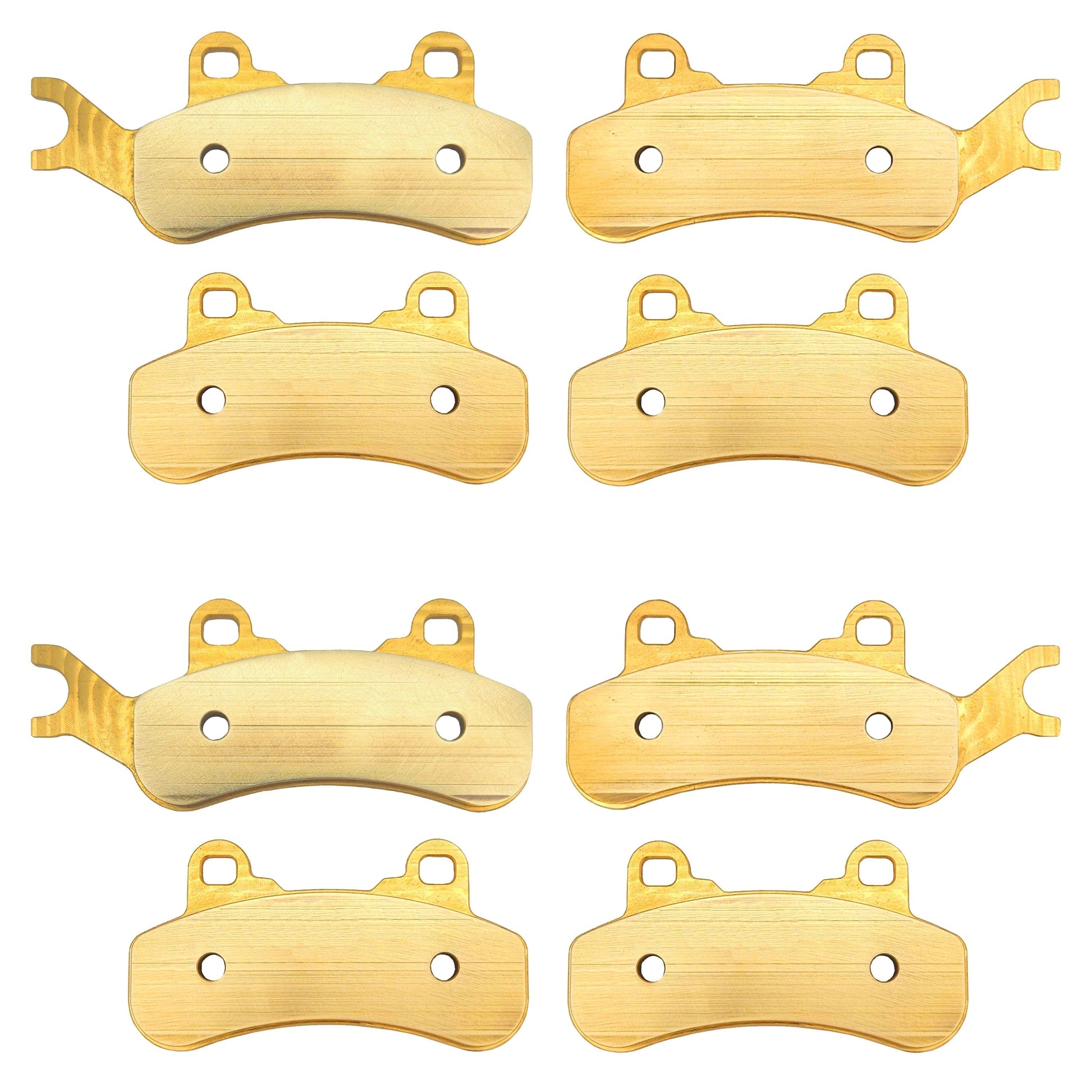 Can-Am Maverick X3/MAX/Sport/Trail 2017-2026 Front & Rear Brass Brake Pad Set - Vehicle Parts & Accessories