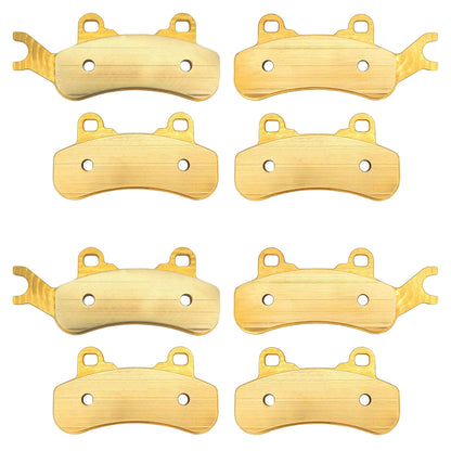 Can-Am Maverick X3/MAX/Sport/Trail 2017-2026 Front & Rear Brass Brake Pad Set - Vehicle Parts & Accessories