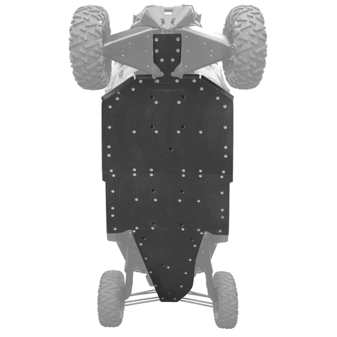 Can-Am Maverick X3 Max UHMW Skid Plate - 1/2’’ / No X-Brace - Skid Plates