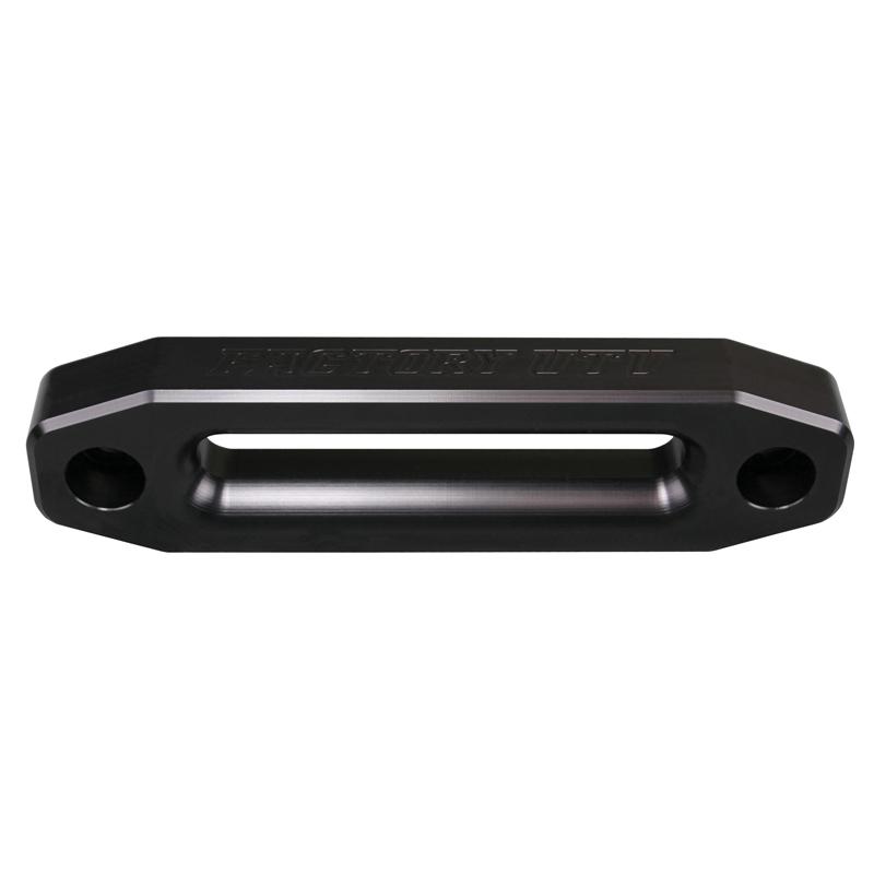 Can-Am Maverick X3 & X3 Max Winch Bumper - Fairlead cutout opening - with FUTV Black Anodized Billet Aluminum Fairlead