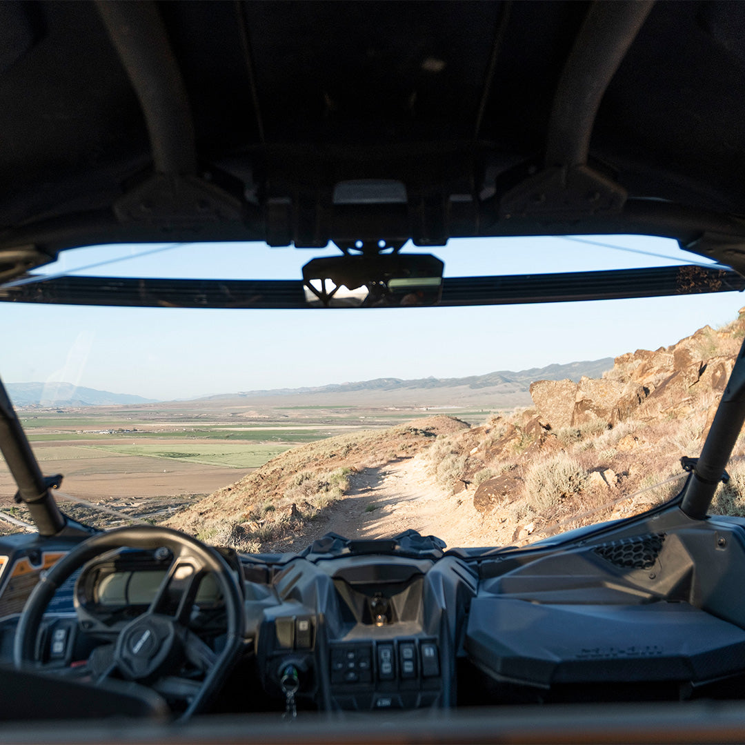 Can-Am Maverick X3 Polycarbonate Full Front Windshield - Polycarbonate Front Windshield