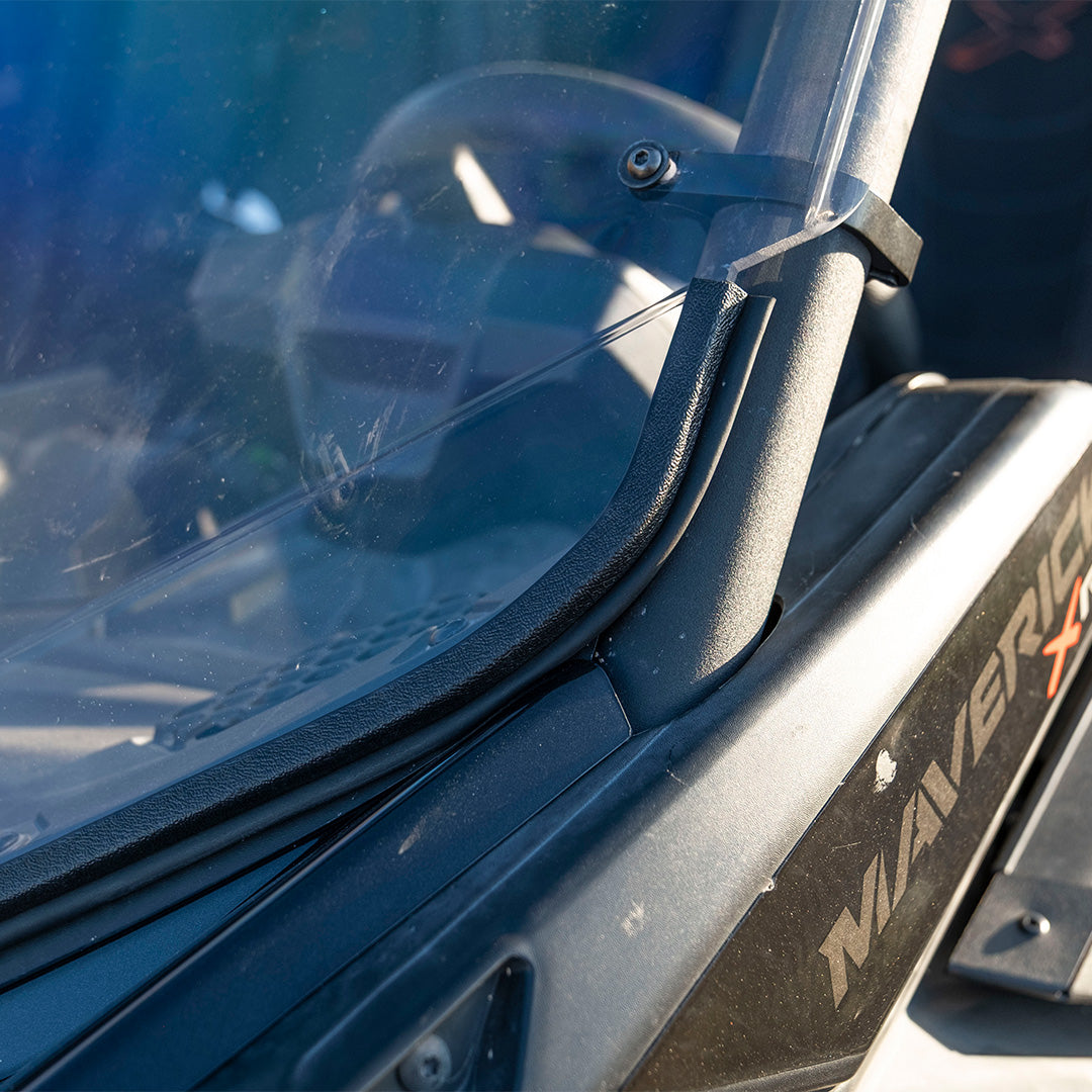 Can-Am Maverick X3 Polycarbonate Full Front Windshield - Polycarbonate Front Windshield