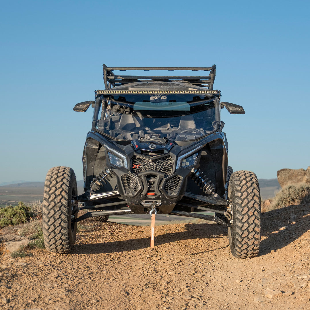 Can-Am Maverick X3 Polycarbonate Full Front Windshield - Polycarbonate Front Windshield
