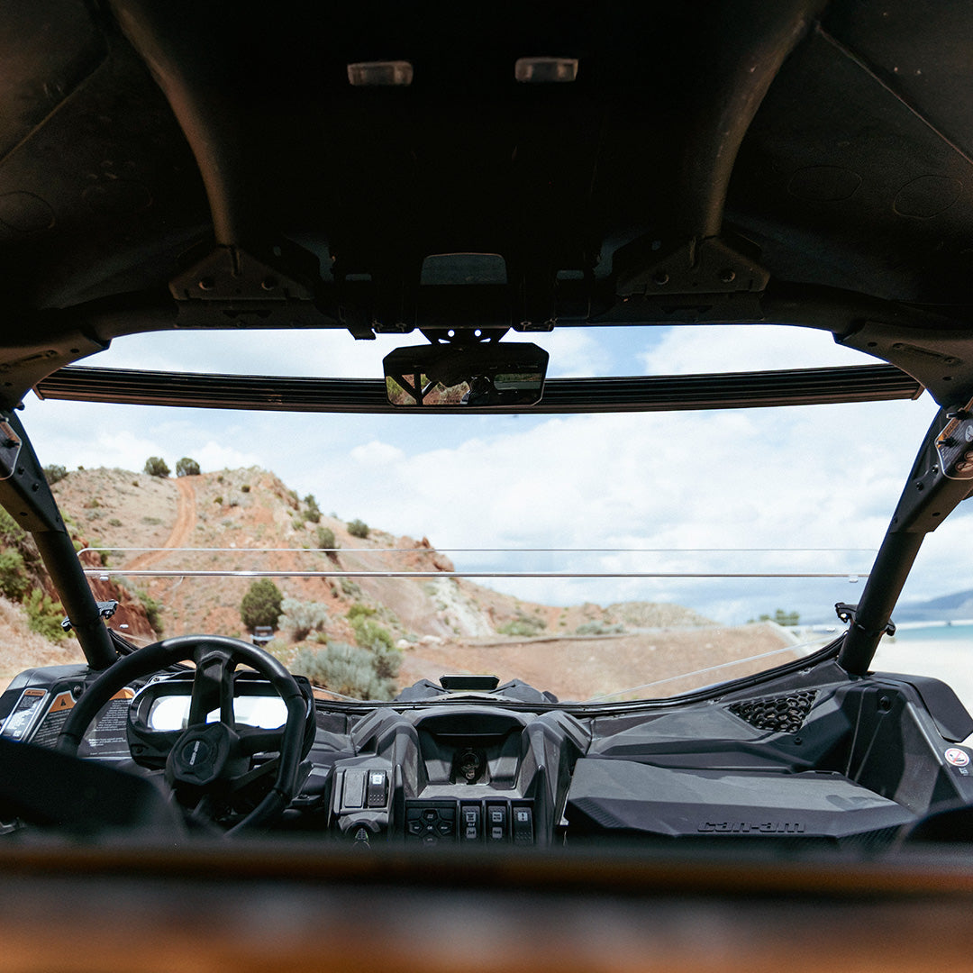 Can-Am Maverick X3 Polycarbonate Half Front Windshield - Polycarbonate Front Windshield
