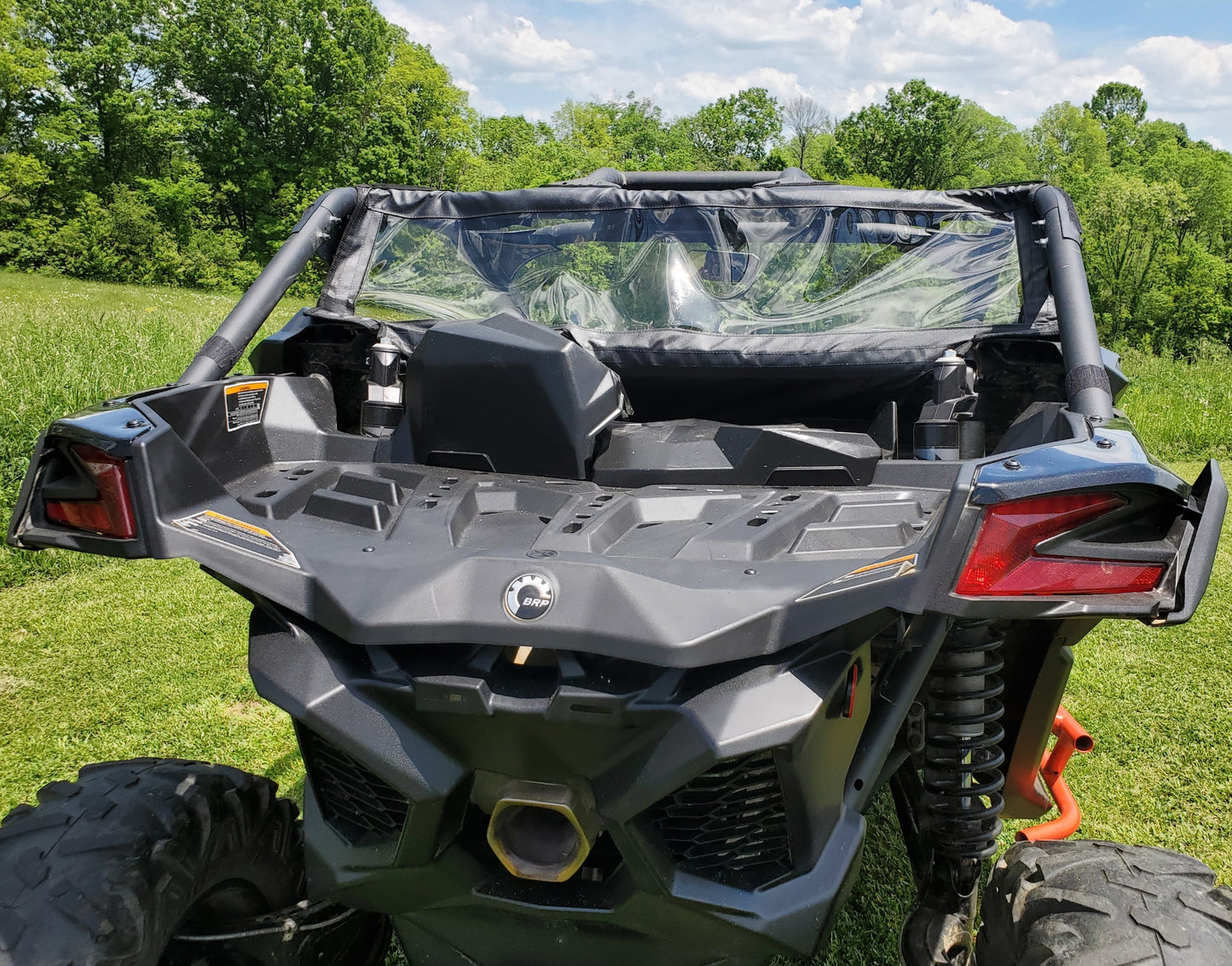 Can-Am Maverick X3 - Soft Back Panel - Back Panel