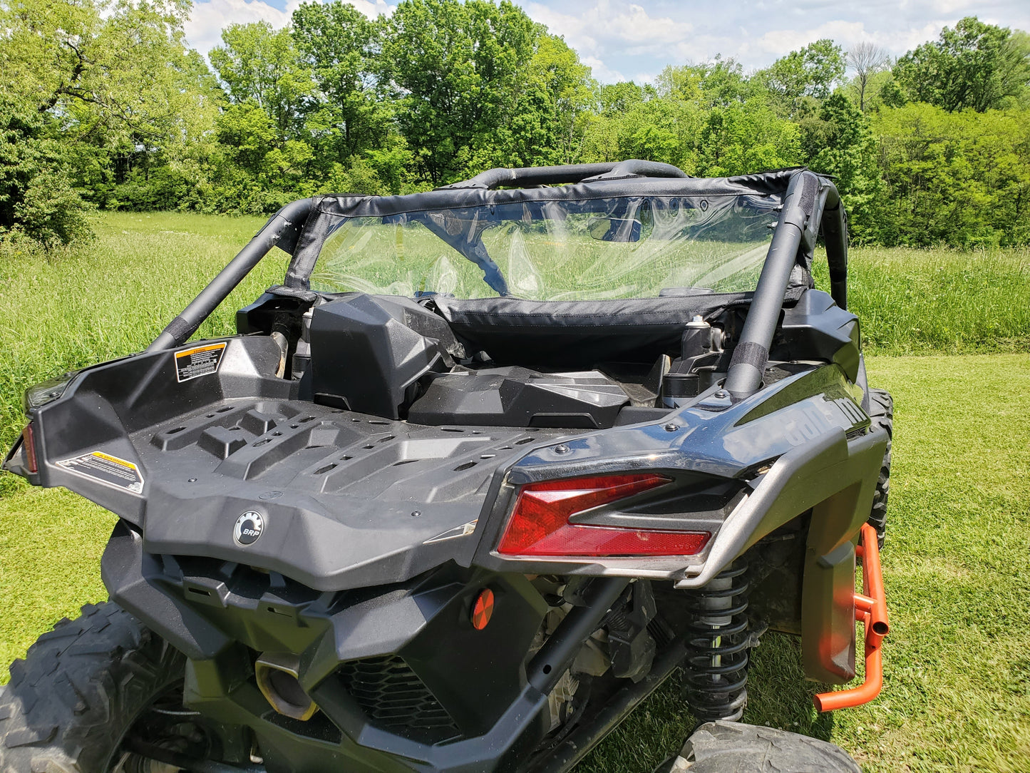 Can-Am Maverick X3 - Soft Back Panel - Back Panel