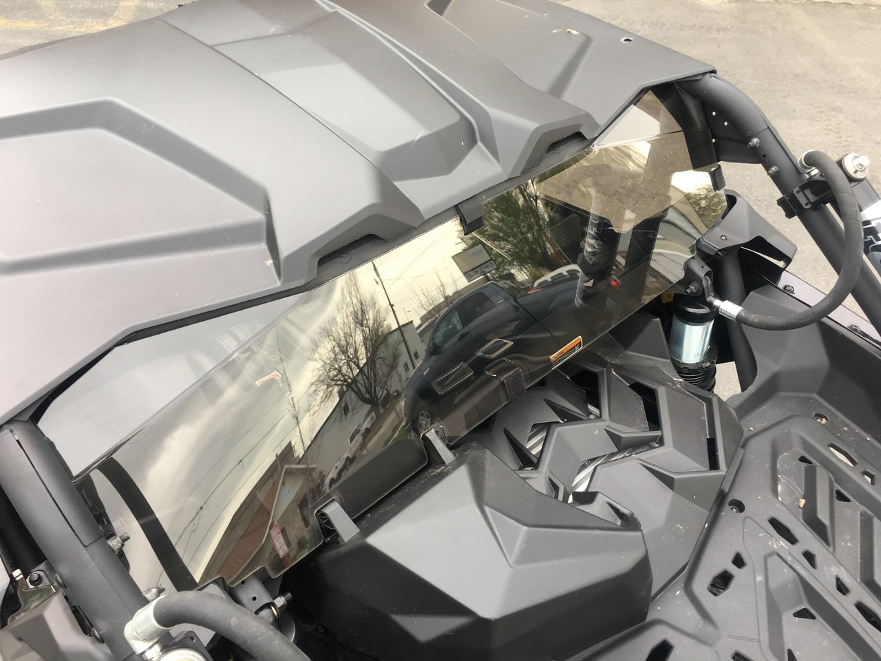 CAN-AM Maverick X3 Tinted Polycarbonate Rear Window - Windshield