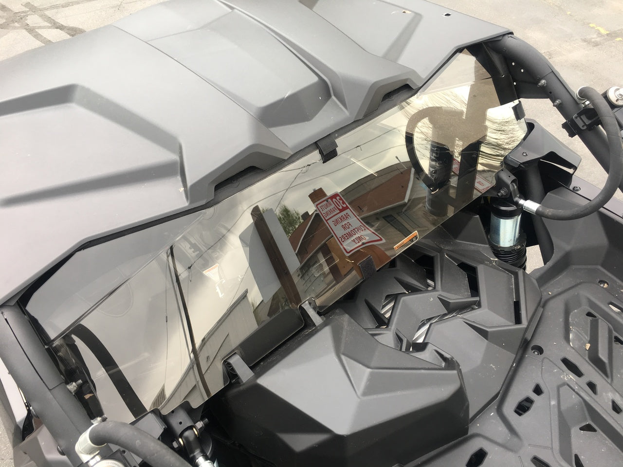 CAN-AM Maverick X3 Tinted Polycarbonate Rear Window - Windshield