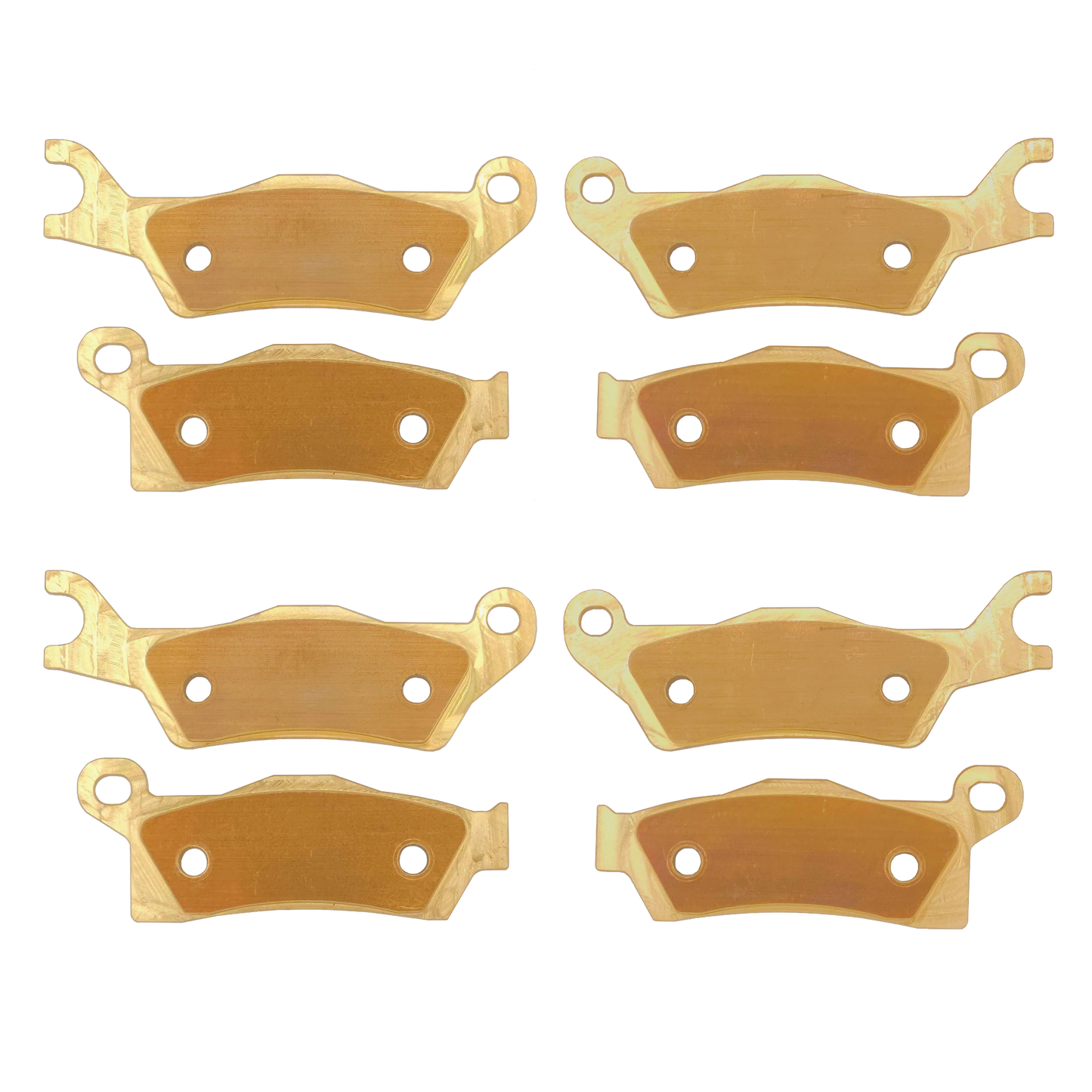 Can-Am Outlander 1000/650/450 6x6 2015-2026 4 Wheel Brass Brake Pad Set - Complete Vehicle Set - Vehicle Parts &