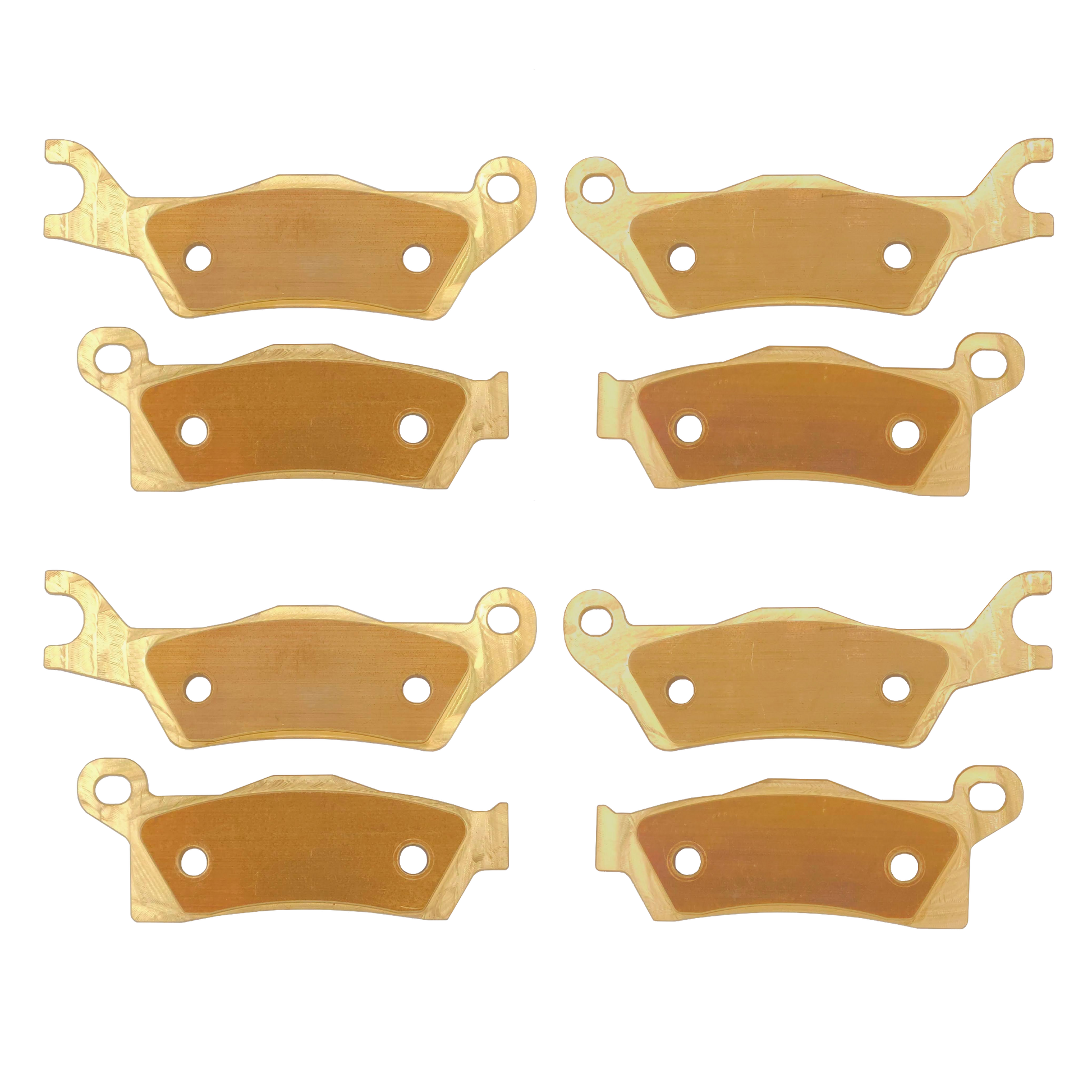 Can-Am Outlander 1000/650/450 6x6 2015-2026 4 Wheel Brass Brake Pad Set - Complete Vehicle Set - Vehicle Parts &