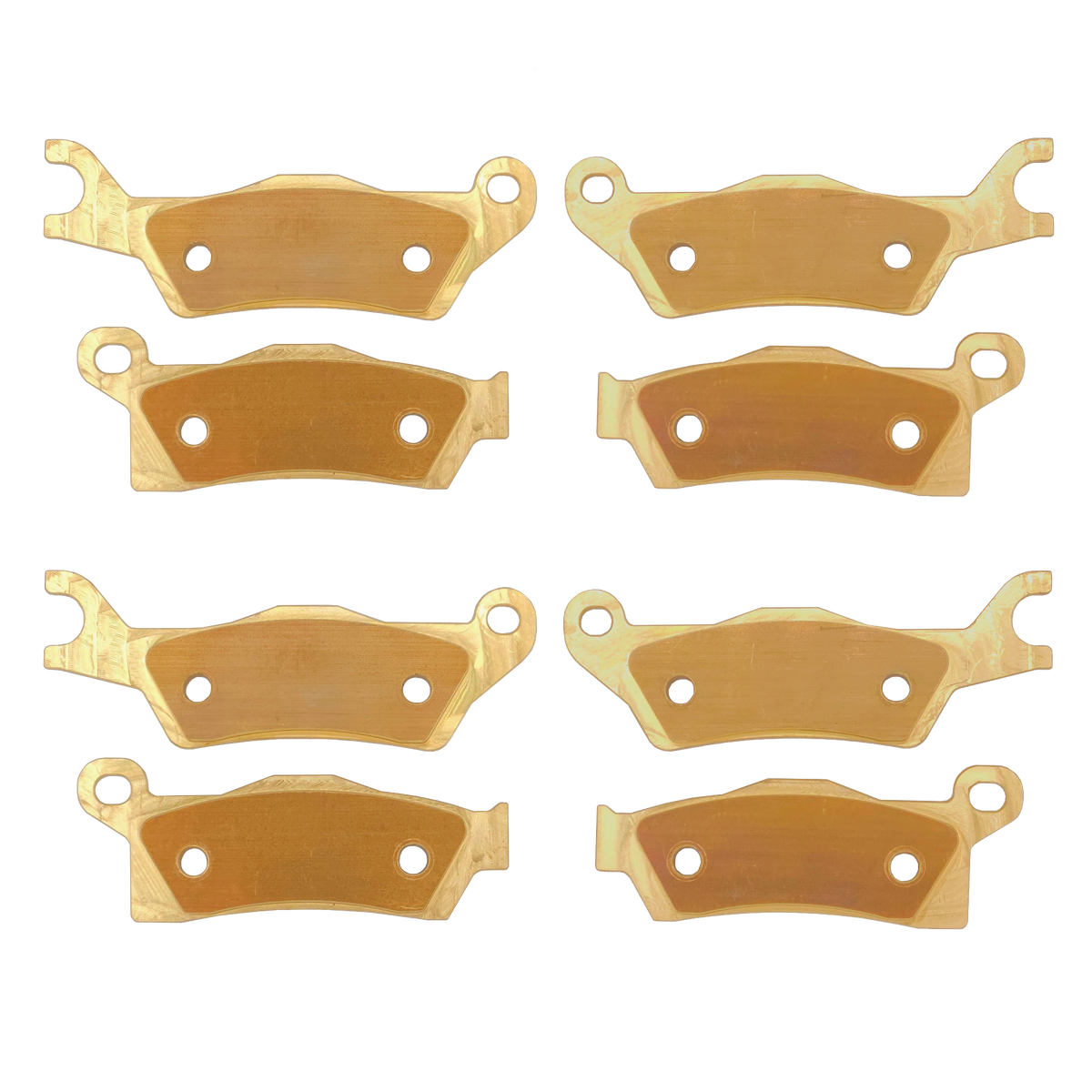 Can-Am Outlander 1000/850/650/450 6x6 2015-2026 4 Wheel Brass Brake Pad Set - Complete Vehicle Set - Vehicle Parts &