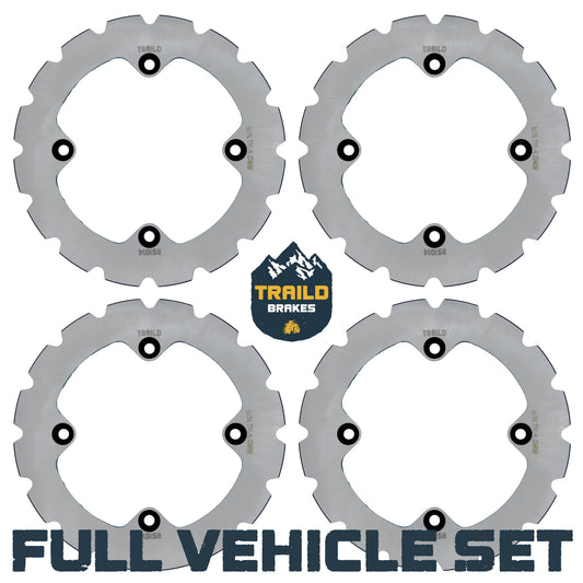 Can-Am Outlander 1000/850/650/450 6x6 2015-2026 Ridge Rider Disc Brake Rotor Kit - Full Vehicle Set - Brake Rotors
