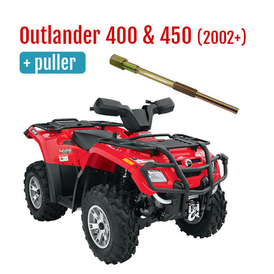 CAN-AM OUTLANDER 400 & 450 (2002 + ) PRIMARY CLUTCH + PULLER - MAX DPS 330 BOMBARDIER