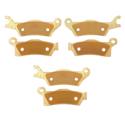 Can-Am Outlander 450/500/570/650/700/850/1000/HD5/HD7/PRO 2013-2026 Brass Brake Pad Set - Complete Vehicle Set