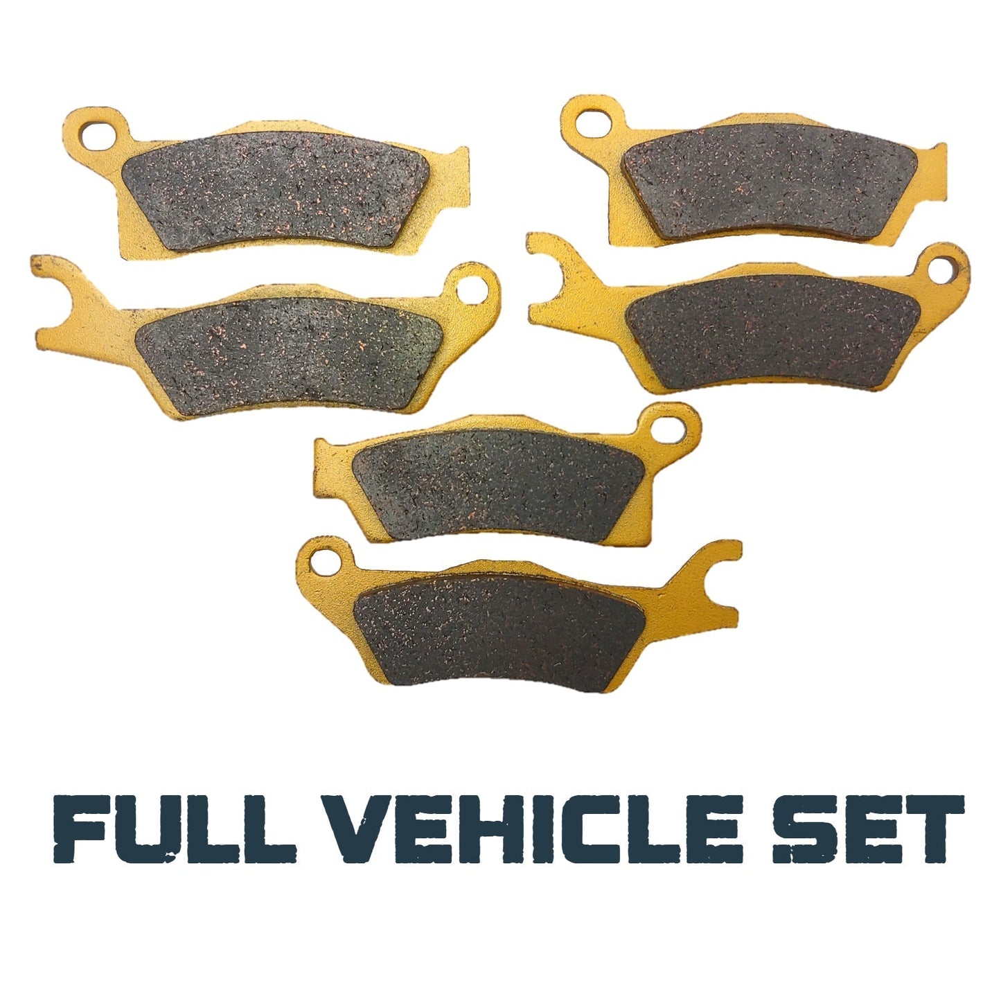 Can-Am Outlander 450/500/570/650/850/1000/HD5/HD7/PRO 2013-2026 Ceramic Brake Pad Set - Vehicle Parts & Accessories