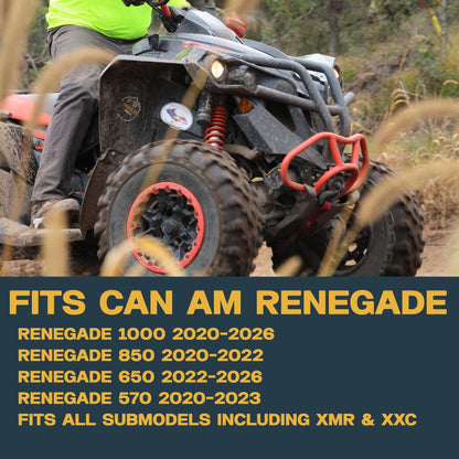 Can-Am Renegade 1000/850/650/570 2020-2026 Brass Brake Pad Set - Vehicle Parts & Accessories