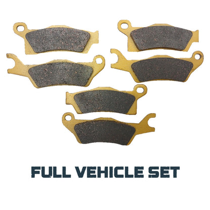 Can-Am Renegade 1000/850/650/570 2020-2026 Ceramic Brake Pad Set - Vehicle Parts & Accessories
