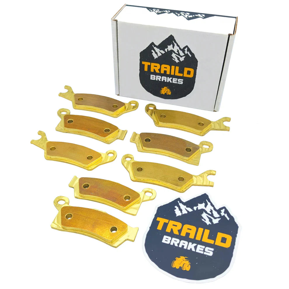 Can-Am Renegade 1000/850/800/570/500 2012-2019 Brass Brake Pad Set - Vehicle Parts & Accessories