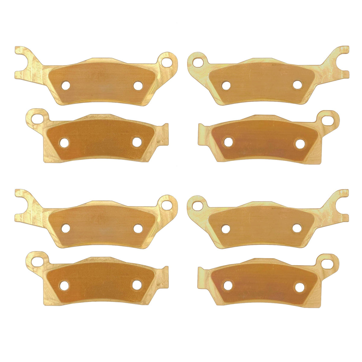 Can-Am Renegade 1000/850/800/570/500 2012-2019 Brass Brake Pad Set - Complete Vehicle Set - Vehicle Parts & Accessories