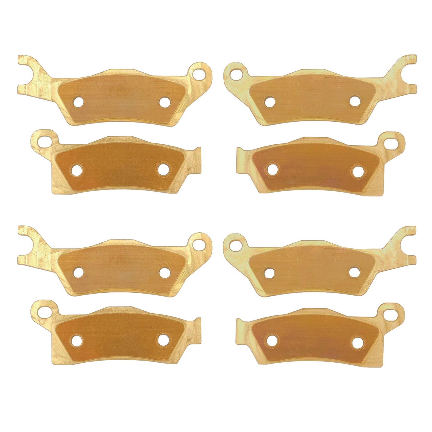 Can-Am Renegade 1000/850/800/570/500 2012-2019 Brass Brake Pad Set - Complete Vehicle Set - Vehicle Parts & Accessories