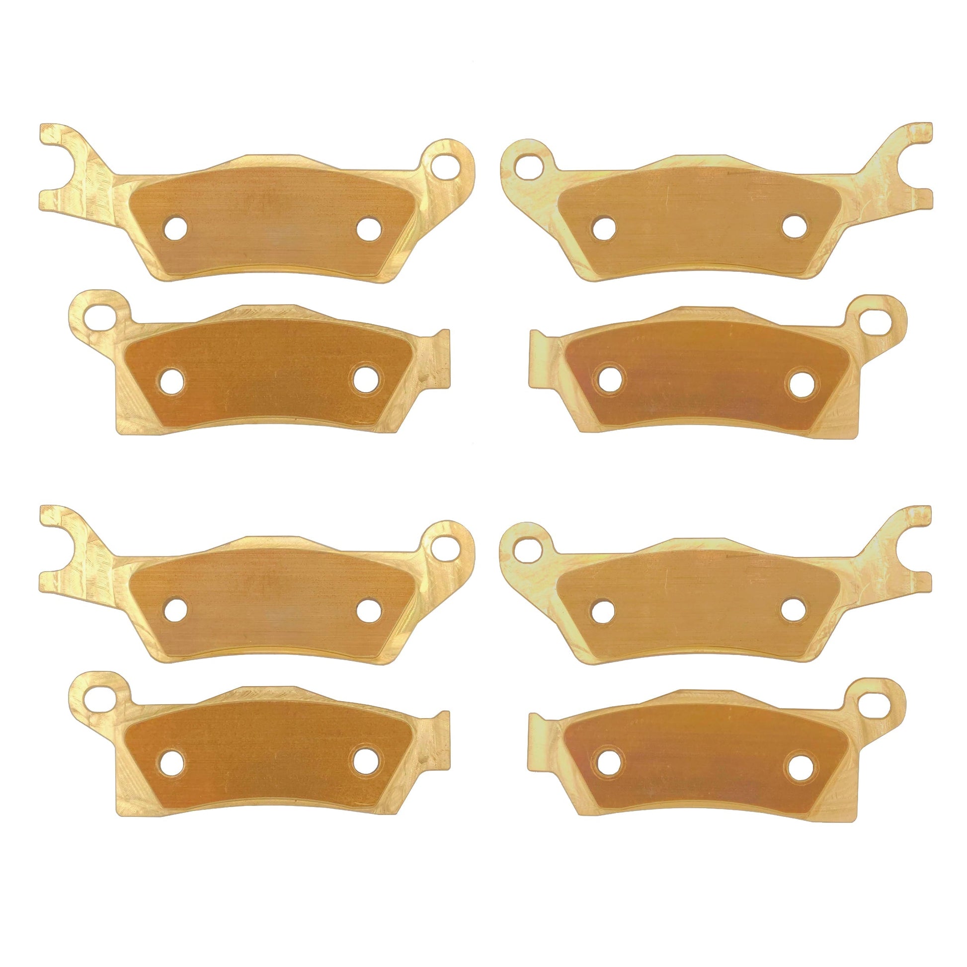 Can-Am Renegade 1000/850/800/570/500 2012-2019 Brass Brake Pad Set - Complete Vehicle Set - Vehicle Parts & Accessories