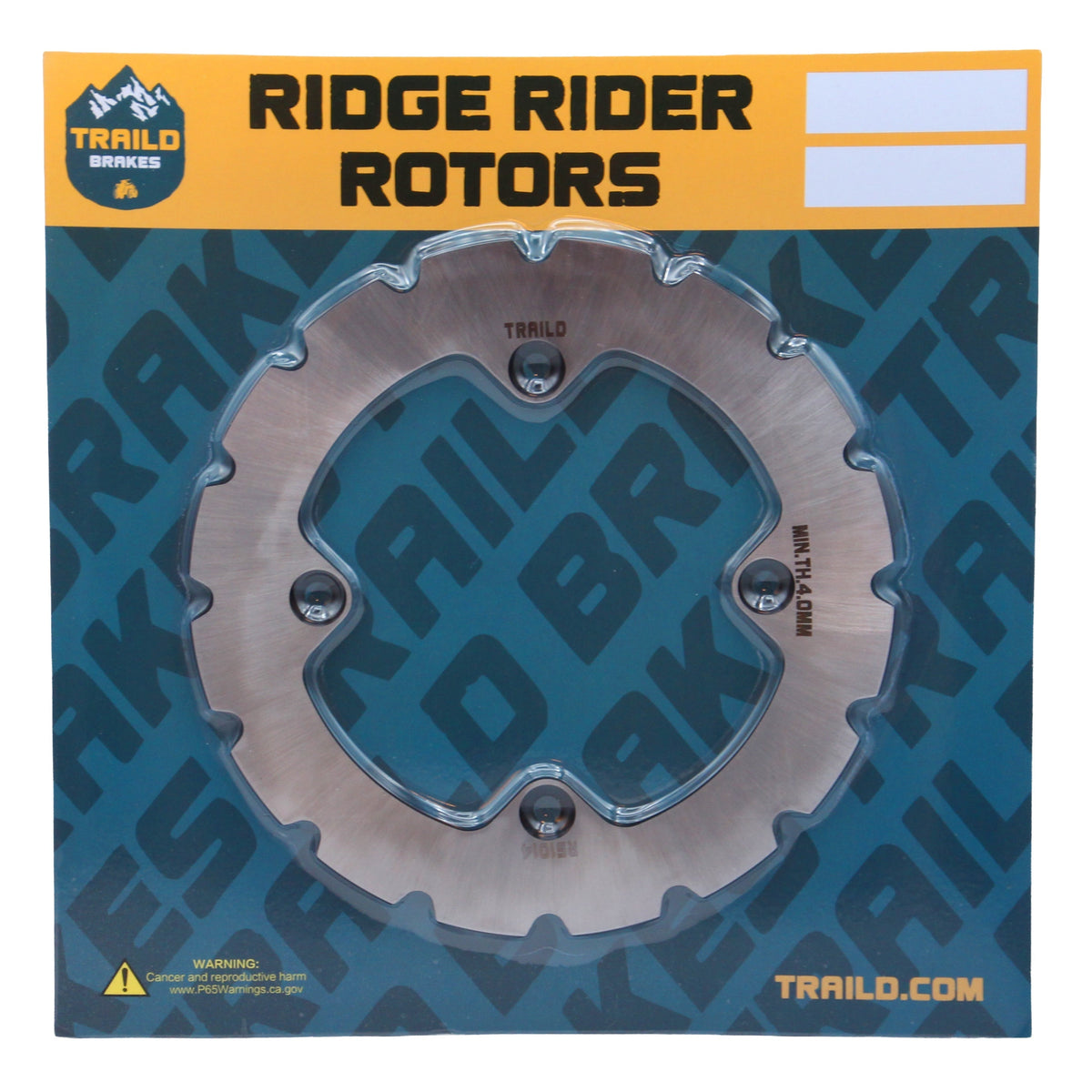 Can-Am Renegade 1000/850/800/570/500 2012-2019 Ridge Rider Rotor and Pad Kit - Pad & Rotor Kit