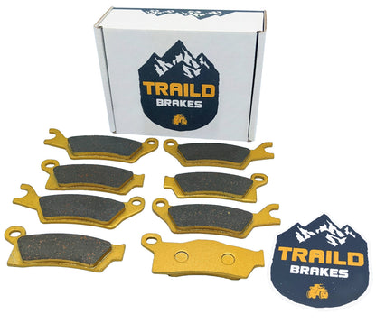 Can-Am Renegade 1000/850/800/570/500 2012-2019 Ridge Rider Rotor and Pad Kit - Pad & Rotor Kit