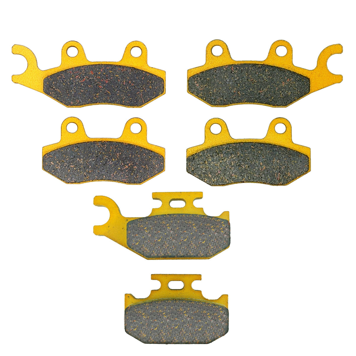 Can Am Ryker Ace 600/900 2019-2024 Ceramic Brake Pad Set - Vehicle Parts & Accessories