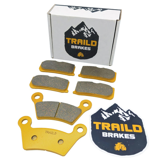 Can Am Spyder 2008-2012 Ceramic Brake Pad Set - Vehicle Parts & Accessories