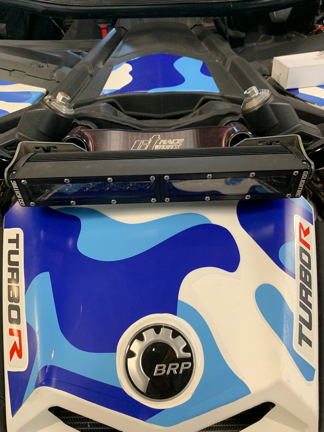 Can-Am X3 12” LED Bar Shock Tower Mount Made In USA - Vehicle Mount
